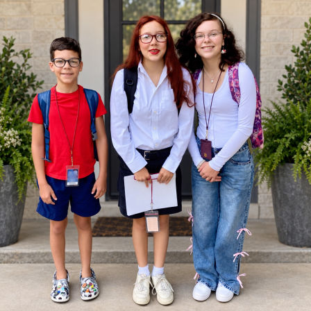 Ambre Weston's three children